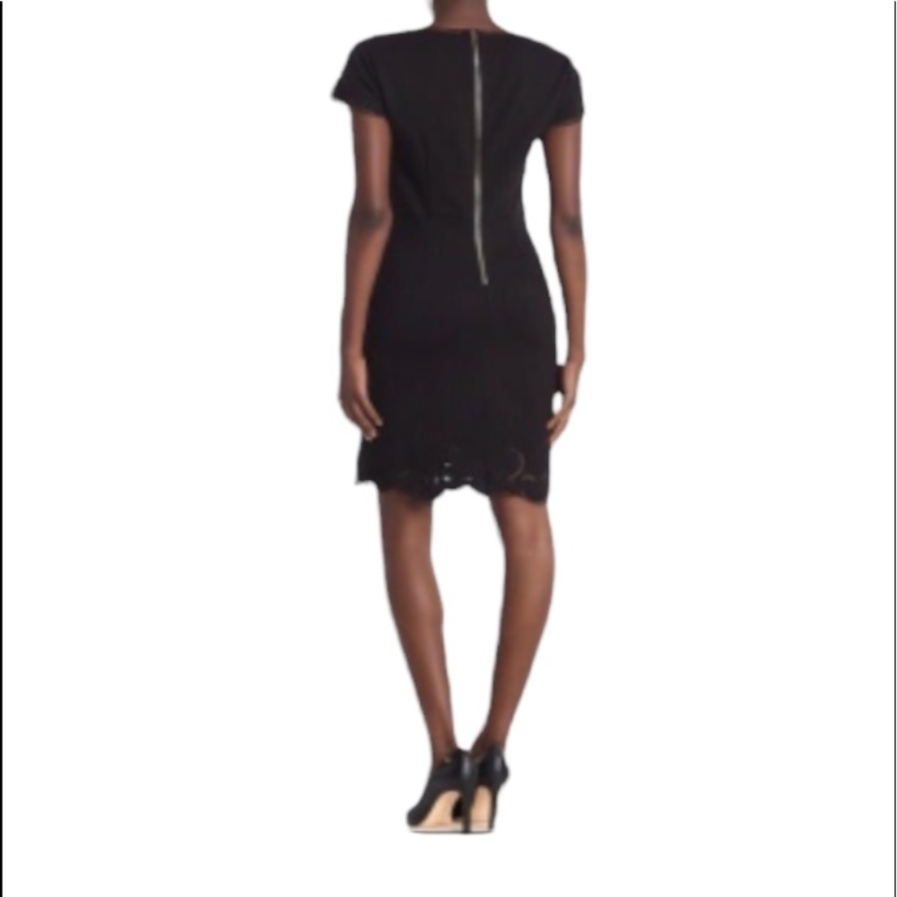 Embroidered Cap Sleeve Dress - Picture 2 of 5